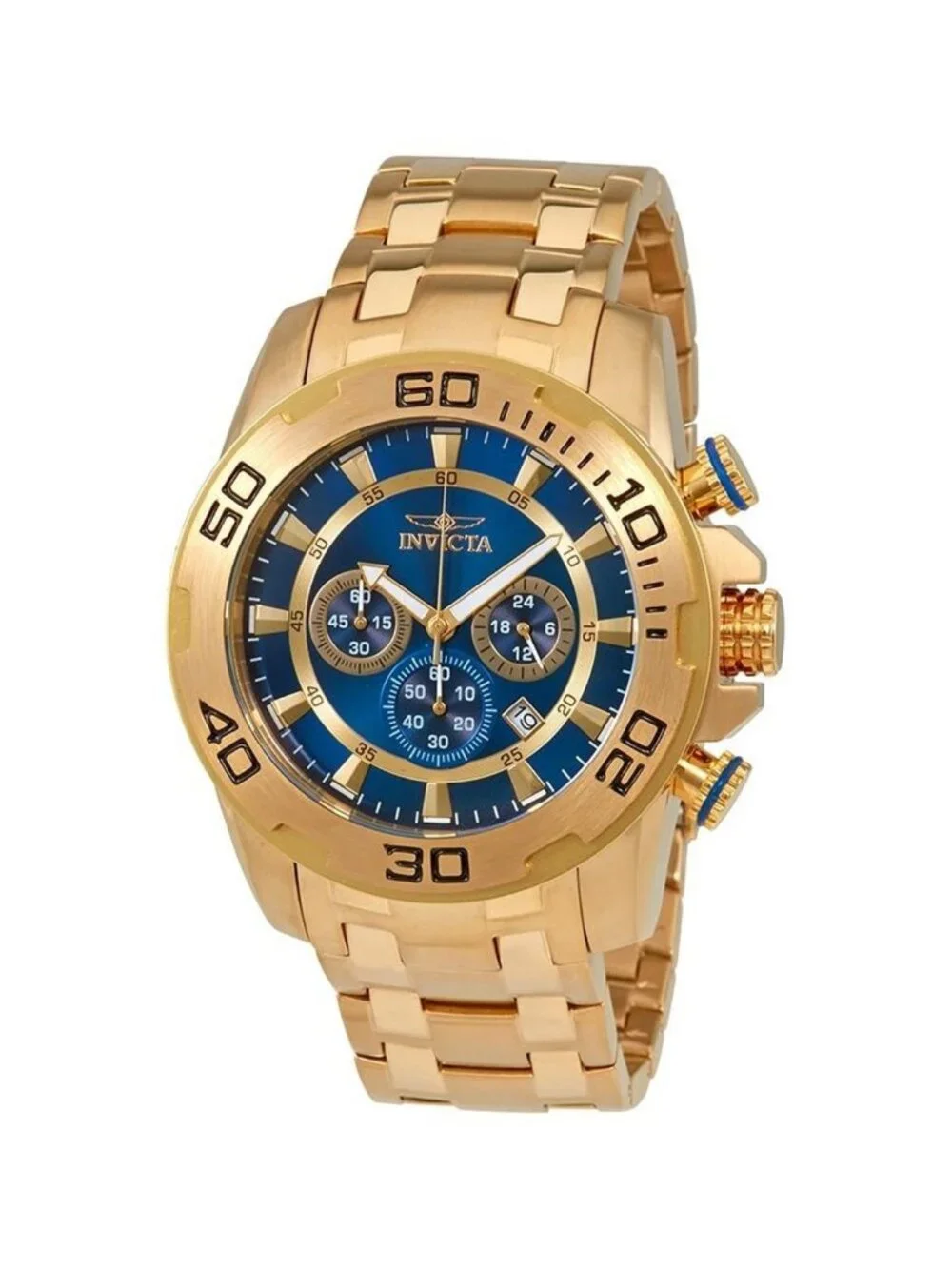 NWT Invicta Pro Diver Chronograph Blue Dial Men's Watch